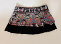 SOFIBELLA TENNIS SKIRT (small) Black/multi