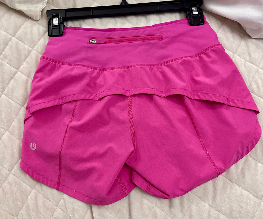 Lululemon Speed Up Shorts- size 0