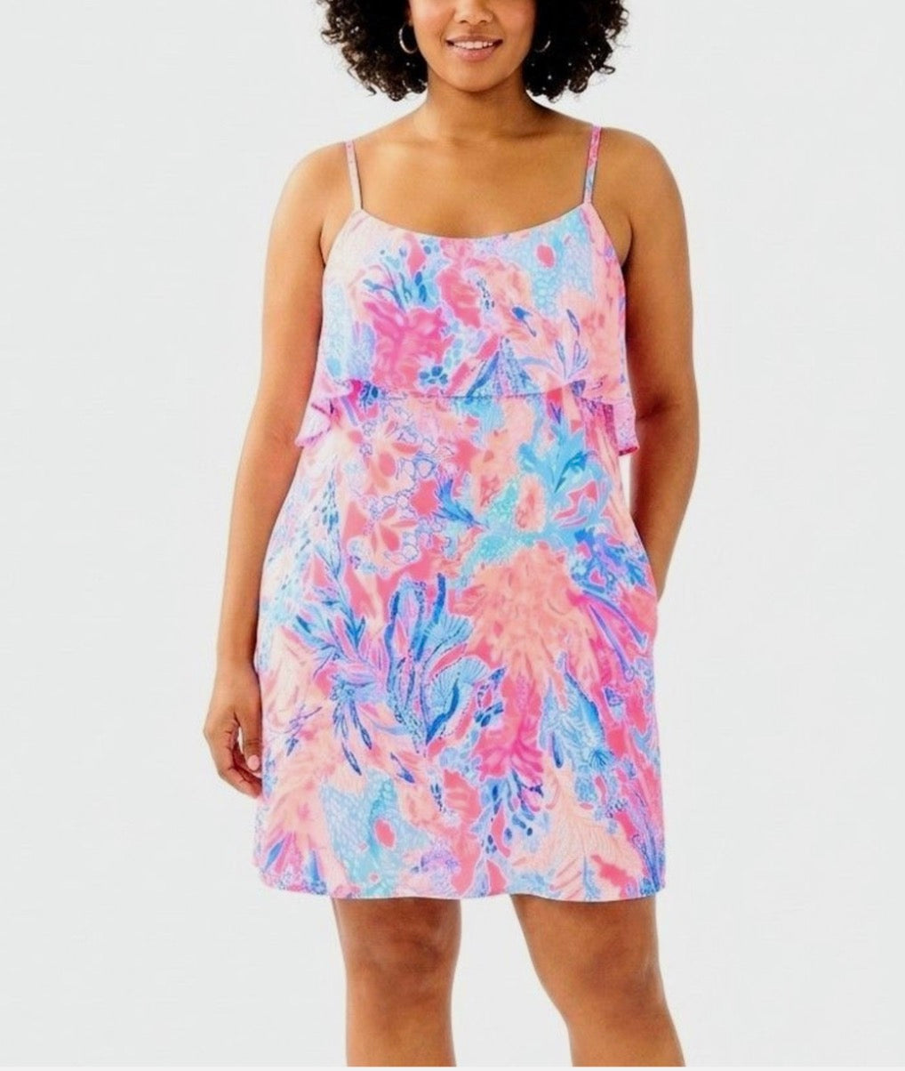Lilly Pulitzer Lexi Spaghetti Strap Dress - size XL