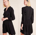 Anthropologie Rossi Ruffled Dress- size XS