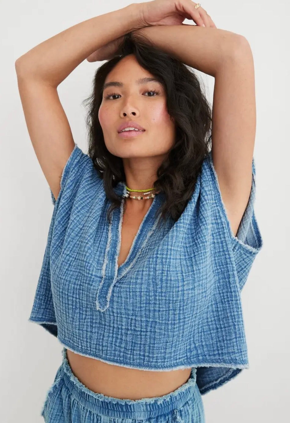 Aerie Gauzy Top - size medium