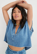 Aerie Gauzy Top - size medium
