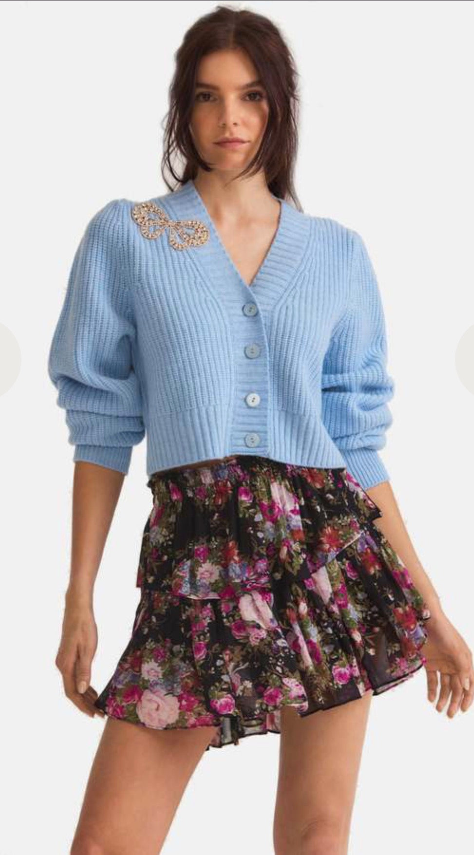 LoveShackFancy Midnight Muse Skirt - size medium
