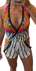 Trina Turk Swim Romper NWT - size small