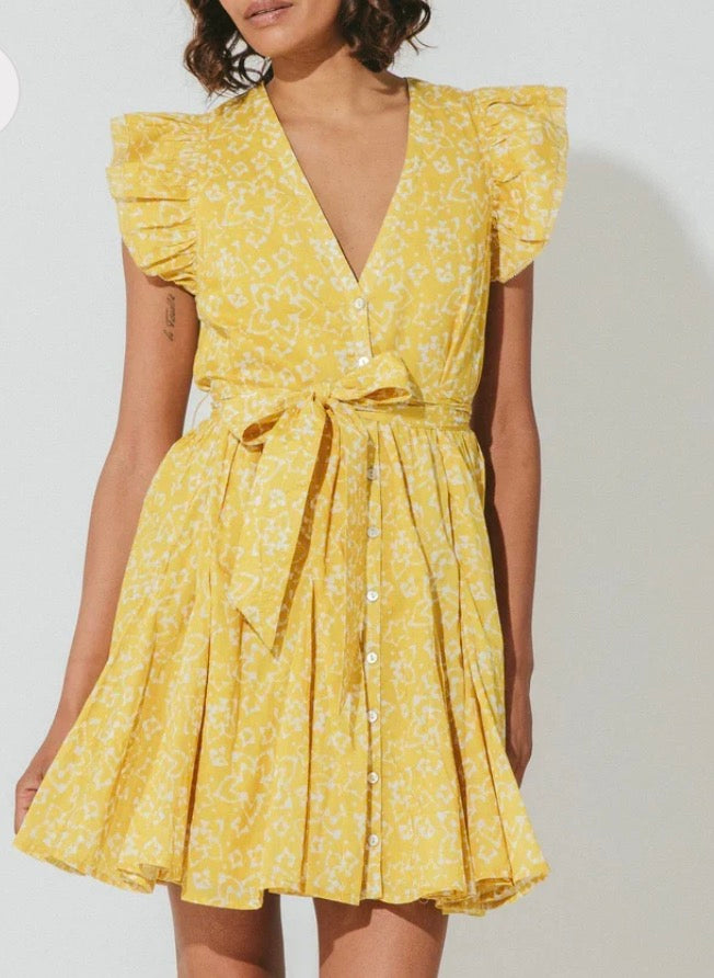 Cleobella Dress with tie Size M
