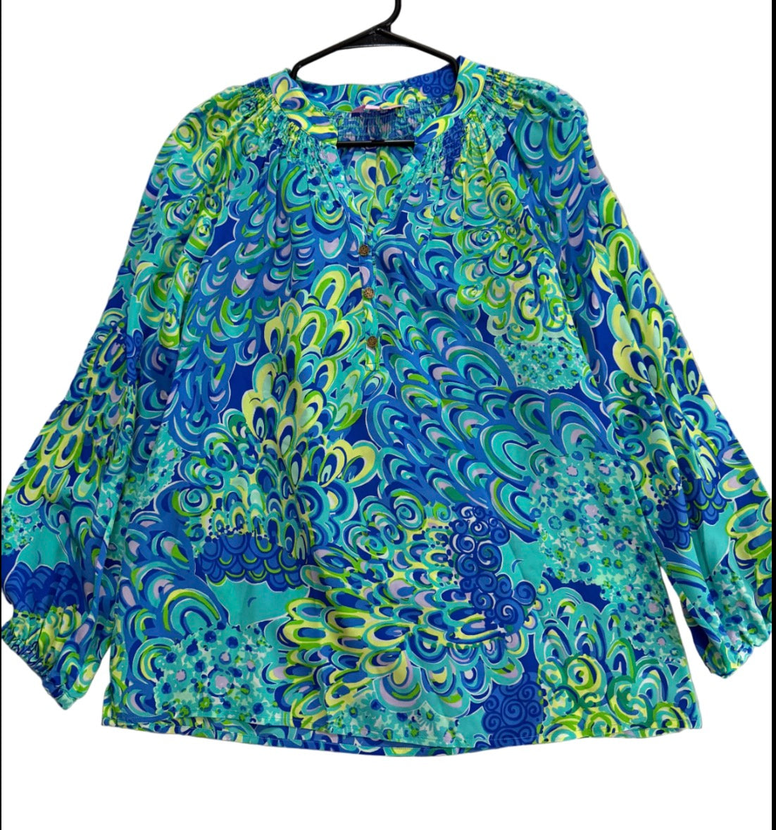 Lilly Pulitzer Elsa Silk Top - size small