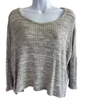 Graham & Spencer Cropped Waffle Knit- size small