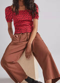 Anthropologie Dolan Polka Dot Top