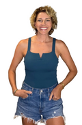 Rockin' C Ribbed Bodysuit - size small (would fit medium)