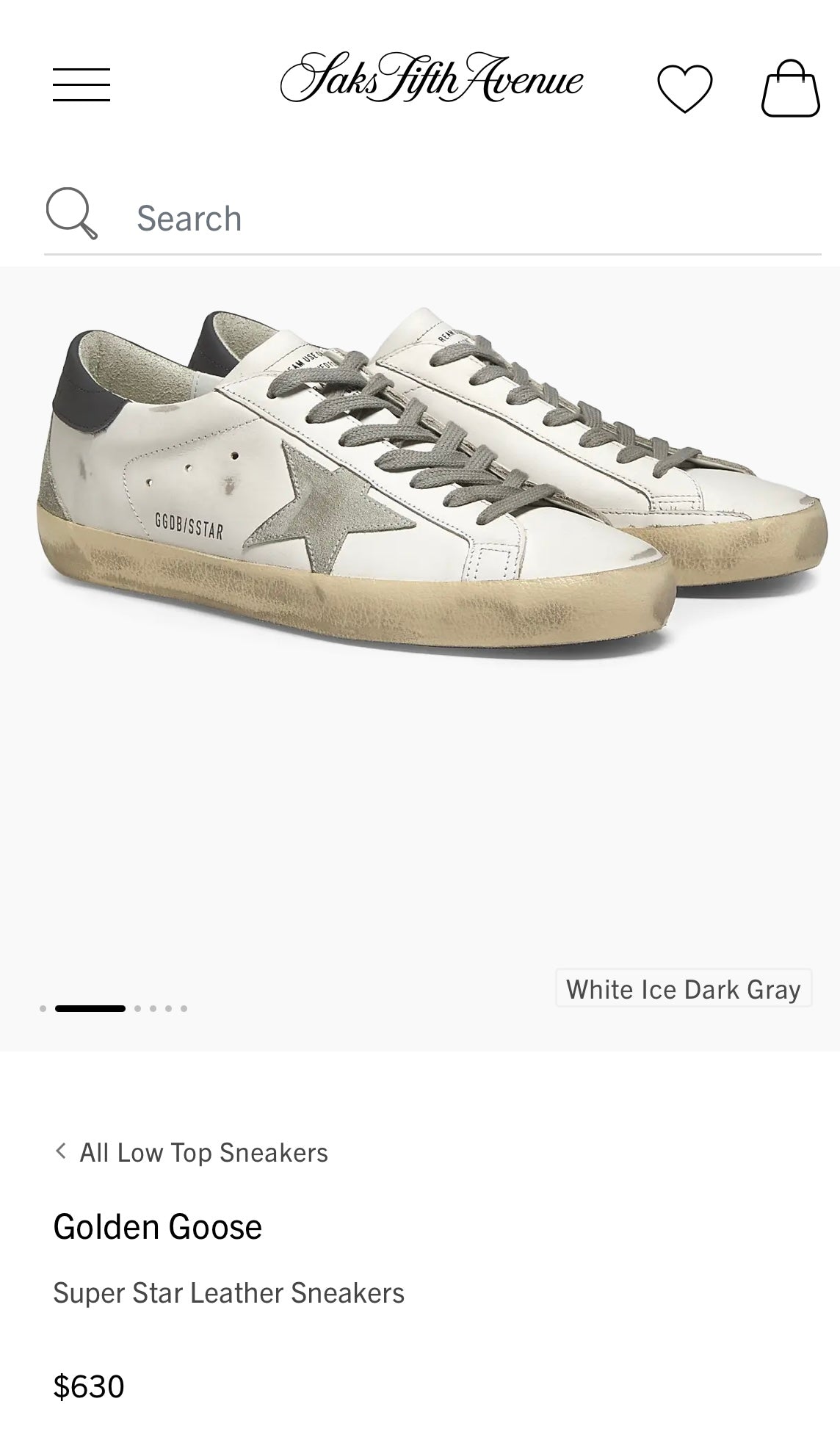 Golden Goose Superstar Sneakers- size 39/ 8-8.5