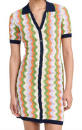 English Factory Wavy Striped Dress - size large