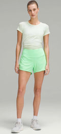 Lululemon High Rise Speed Up Short 4"- size 8