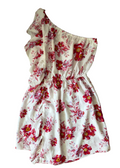 Tularosa One Shoulder Ruffle dress Size Small *fits up to M