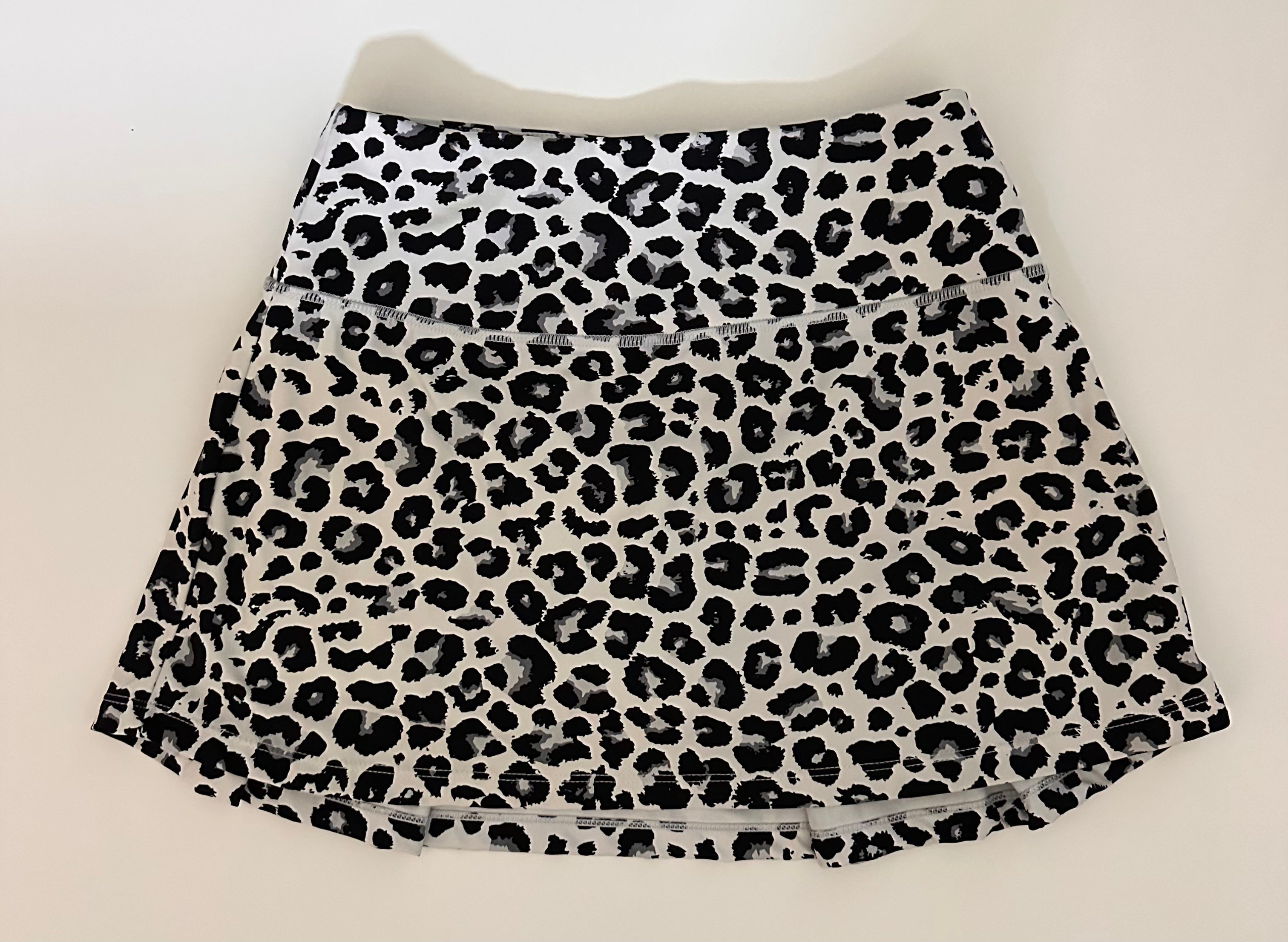 SOOTHFEEL TENNIS SKIRT (small) black/white/silver