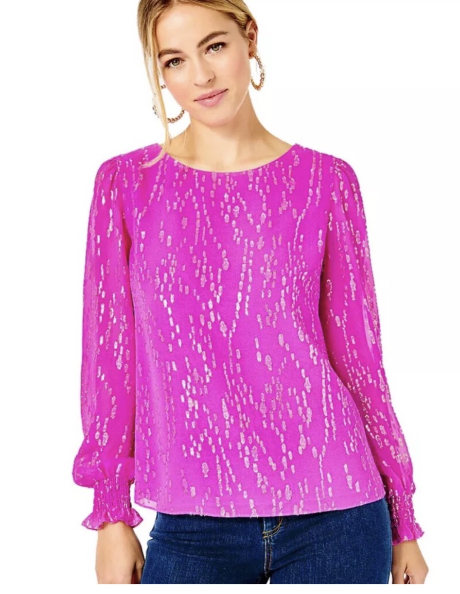 Lilly Pulitzer India Top - size medium