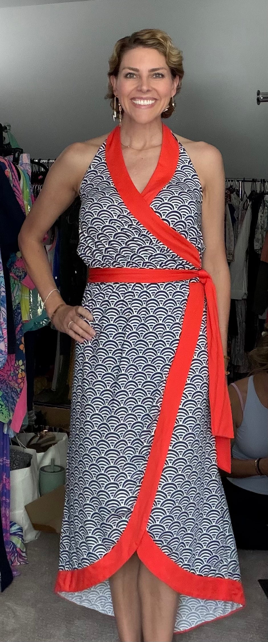 Mudpie Halter Dress- size small