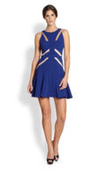 BCBG Solie Tullle Cut Out Dress - Size 10