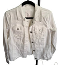 Lauren Conrad Raw Hem Denim Jacket Size M
