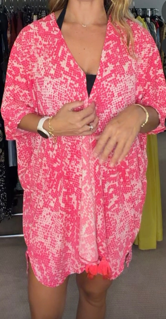 Maaji Snakeskin Coverup - one size