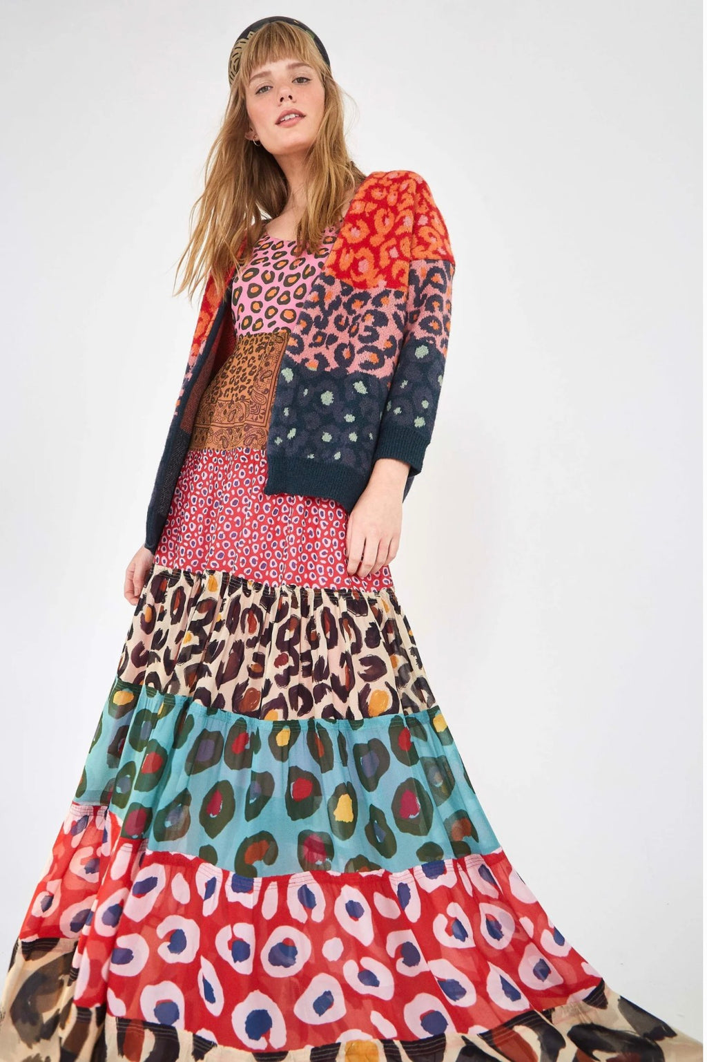 Farm Rio Animal Print Maxi - size medium