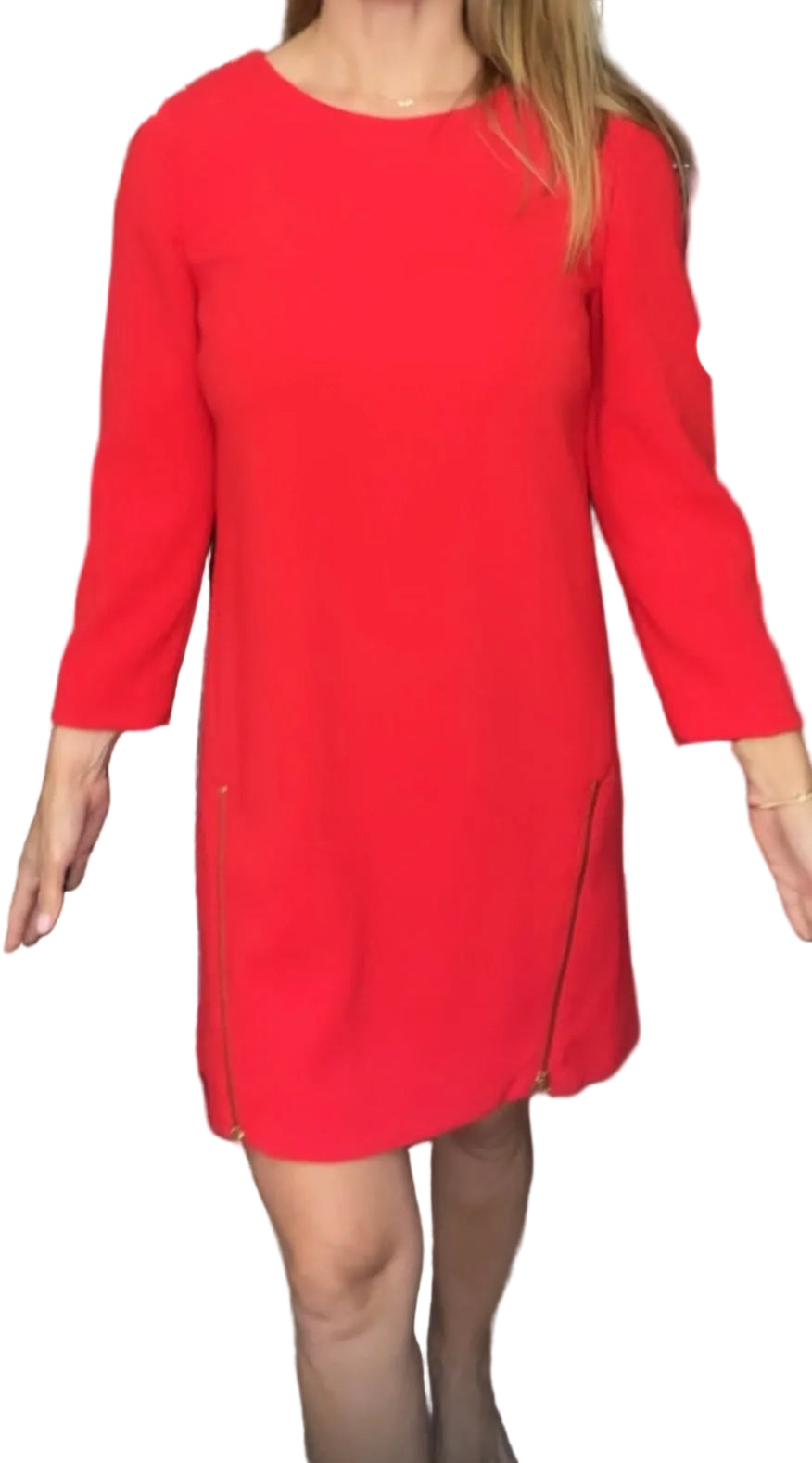 J Crew Double Zip Dress- size 8
