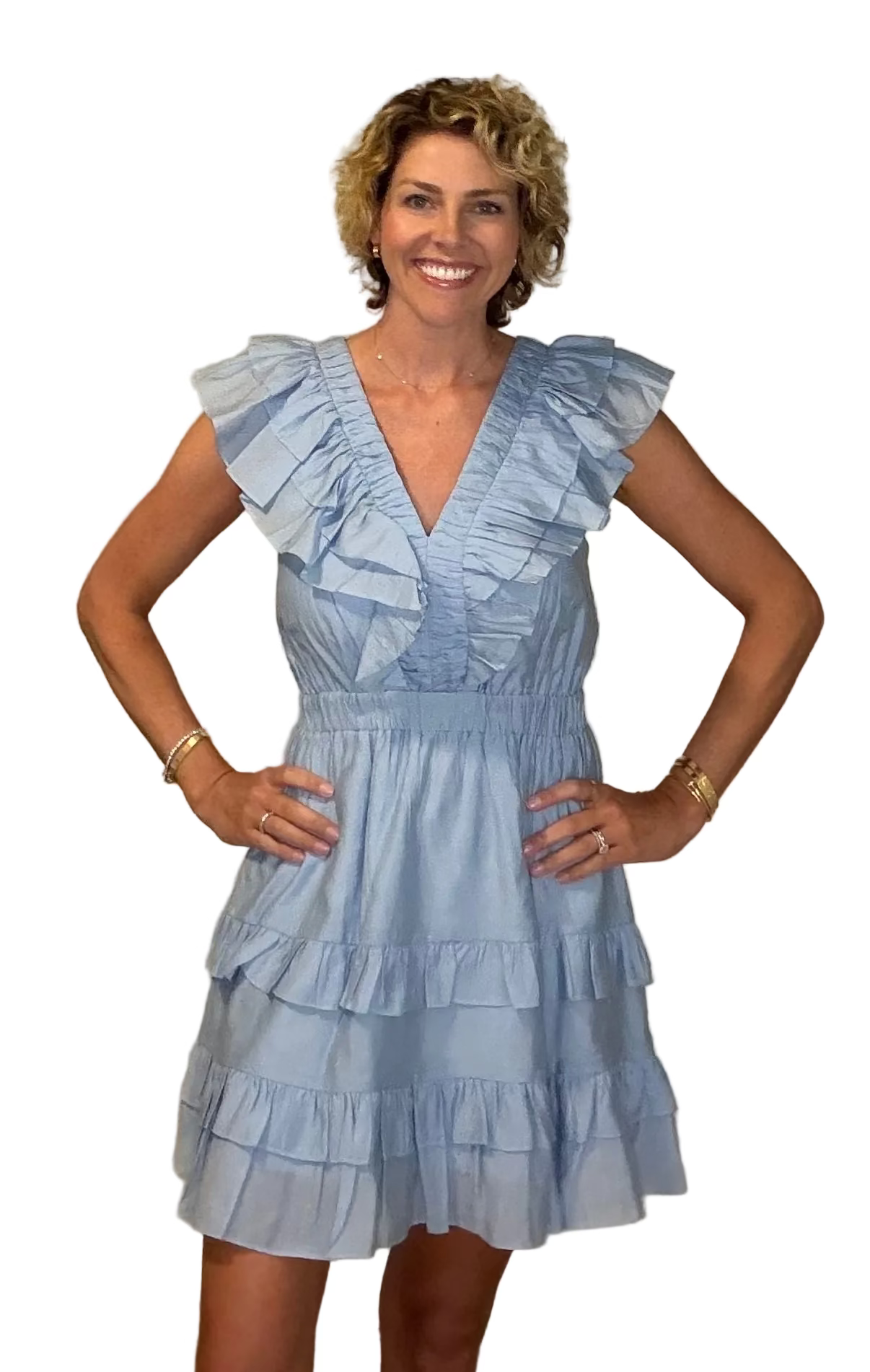 Endless Rose Ruffle Dress - size small