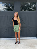Mother Denim Ruffle Skirt - size 23/XXS