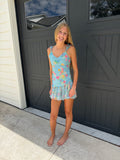 Loveshack Fancy Floral Mini Dress- size 0
