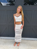 Abercrombie & Fitch Crochet Maxi Skirt - size XSP