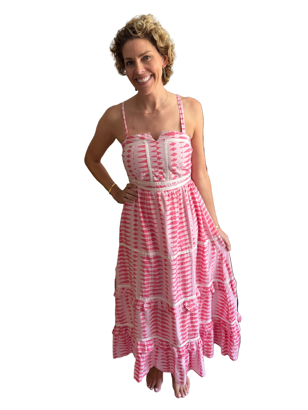 Chakeris Charleston Ella Maxi - size small (Kim Chappell)