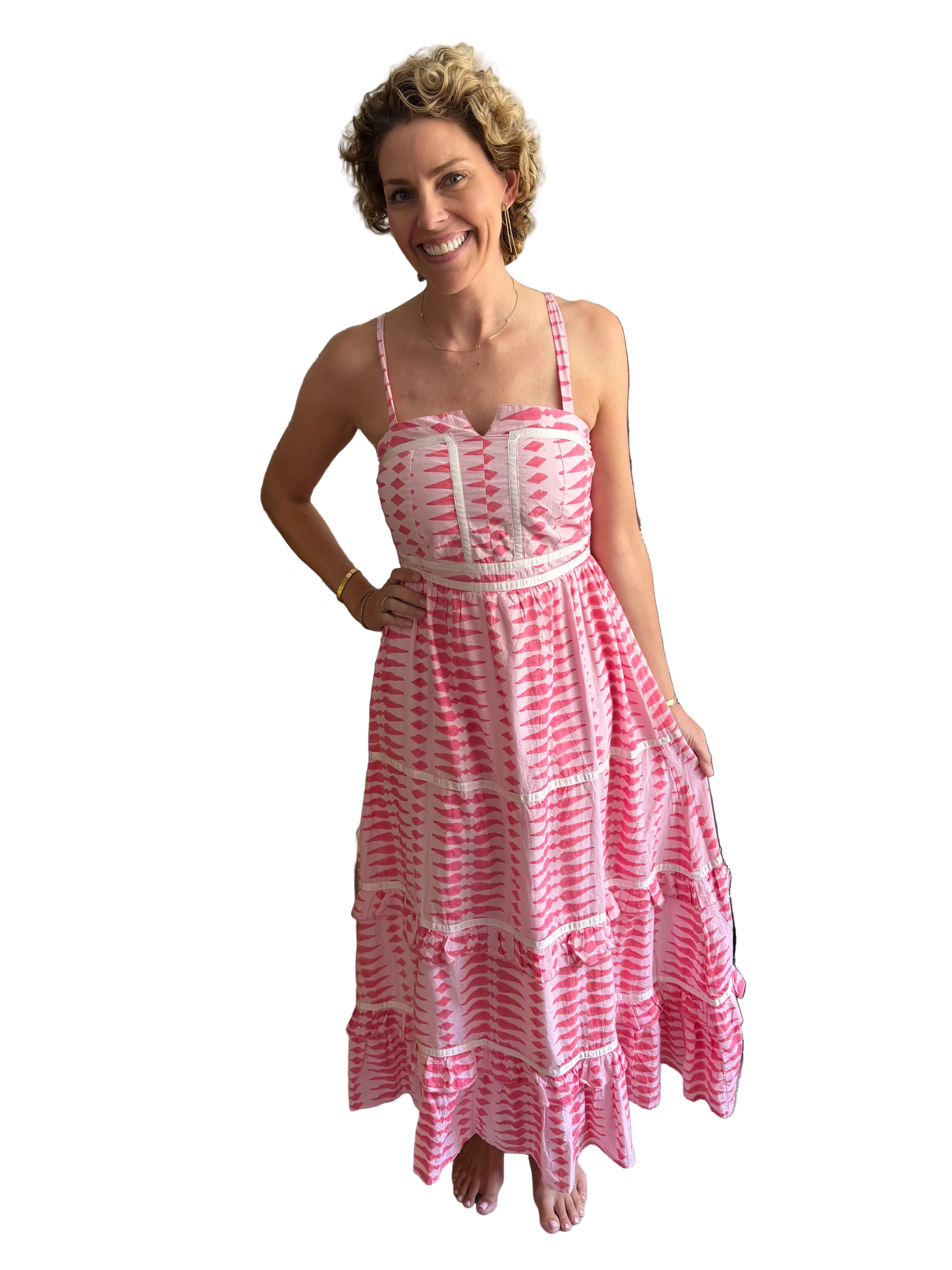 Chakeris Charleston Ella Maxi - size small (Kim Chappell)