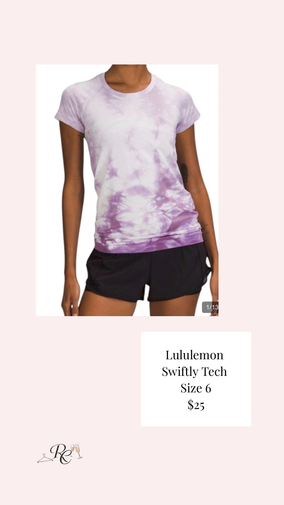Lululemon Swiftly Tech Tee - size 6