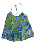 Lilly Pulitzer Maisy Silk Tank - size small