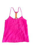 Lilly Pulitzer Dusk Silk Tank w/ Braided Back NWT - size small