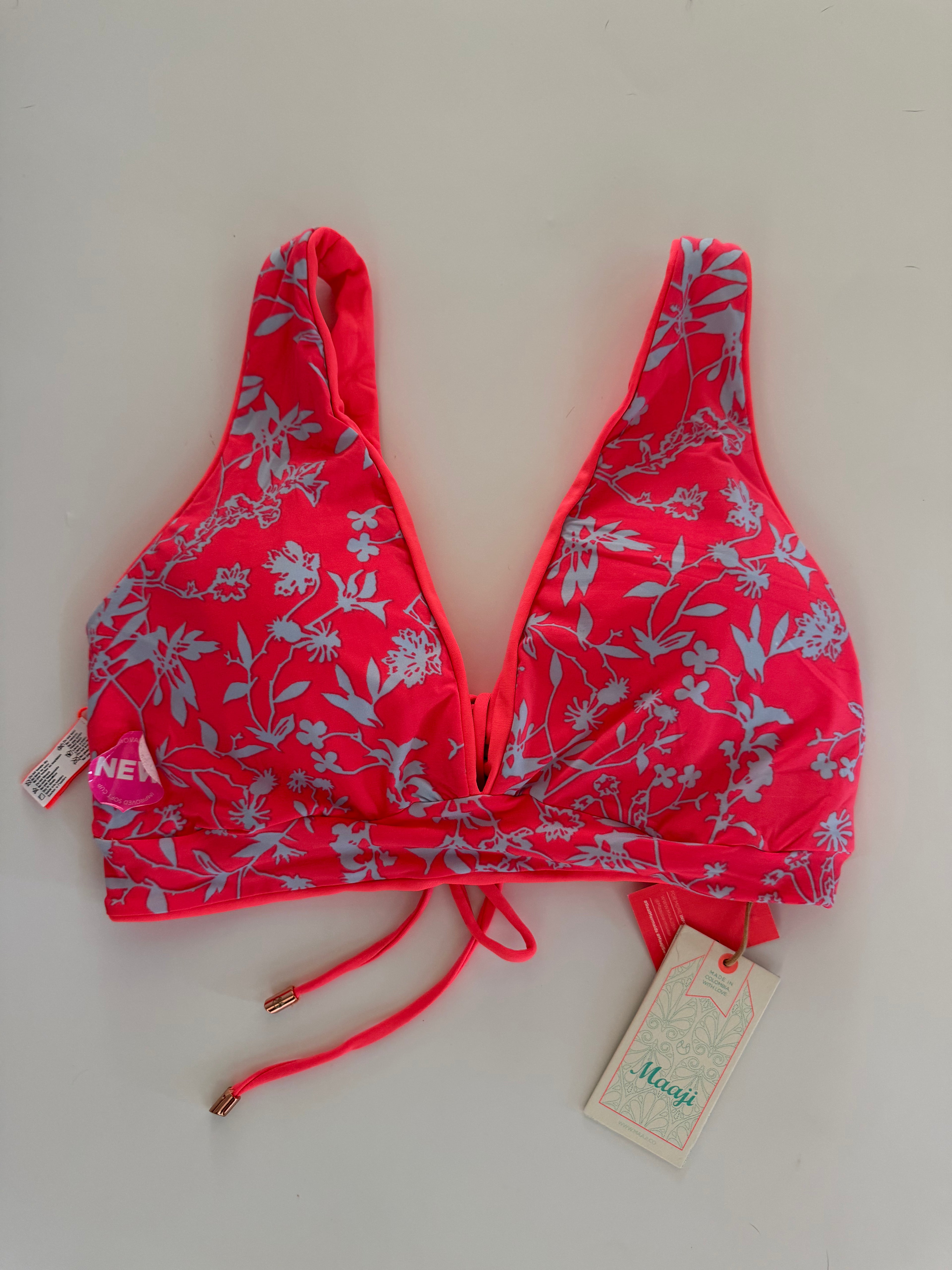 Maaji Reversible Swim Top NWT - size XL