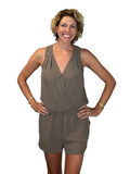 BCBG Max Azaria Sleeveless Romper - size small (fits up to medium)