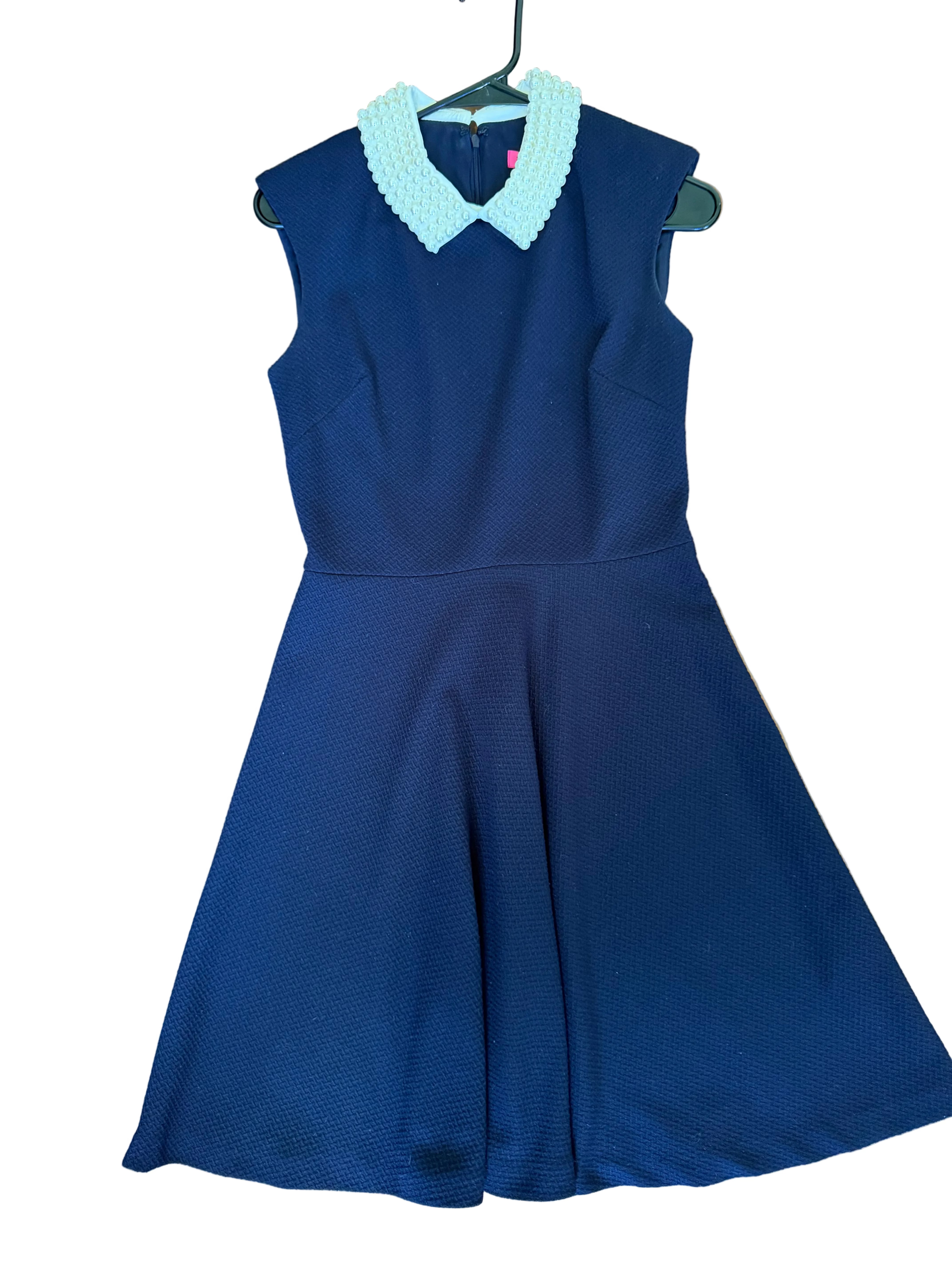 Betsy Johnson Pearl neckline A line Dress Size 4