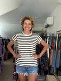 Rag & Bone Striped Tee Shirt - size small