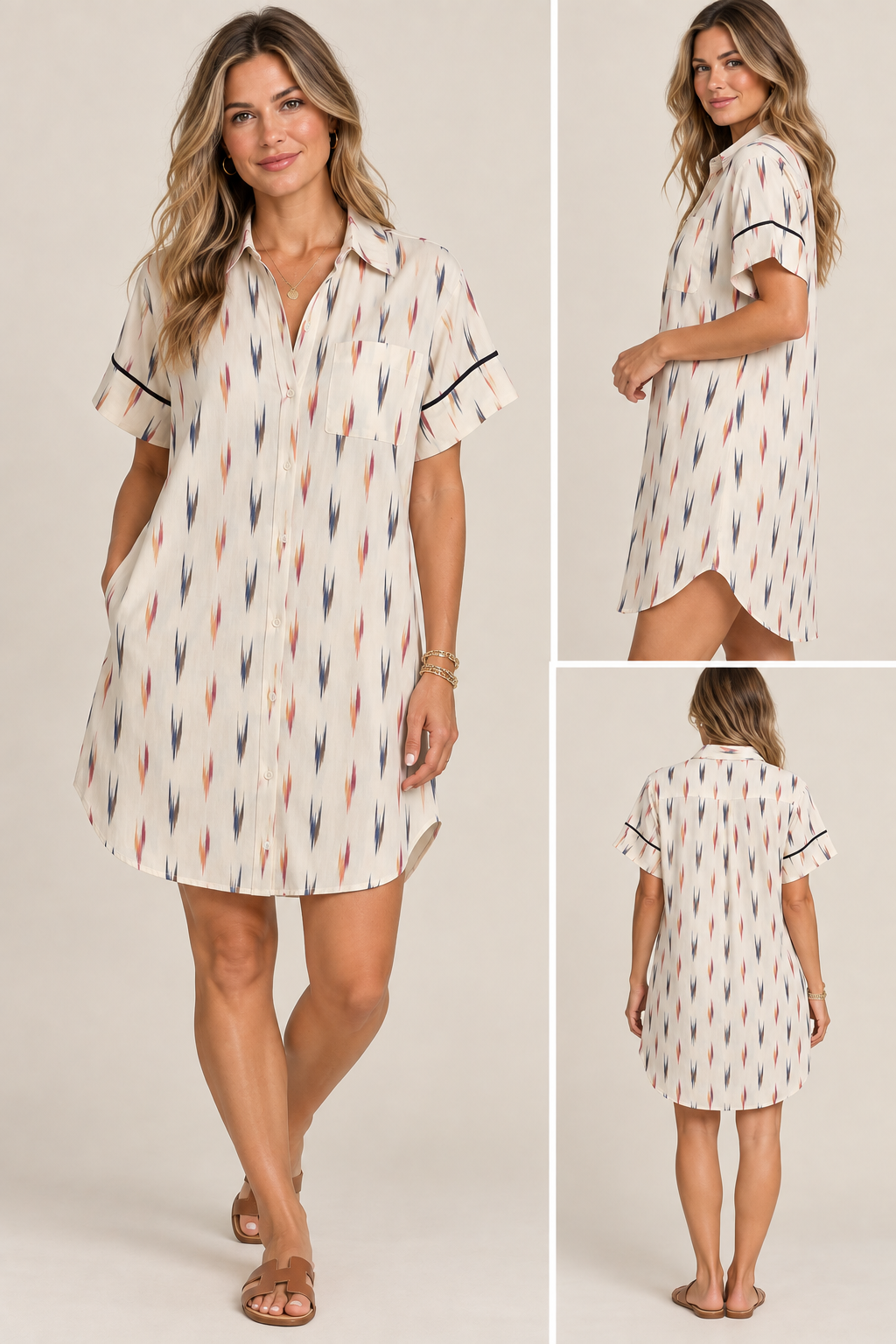 Mini Shirt Dress Size Medium
