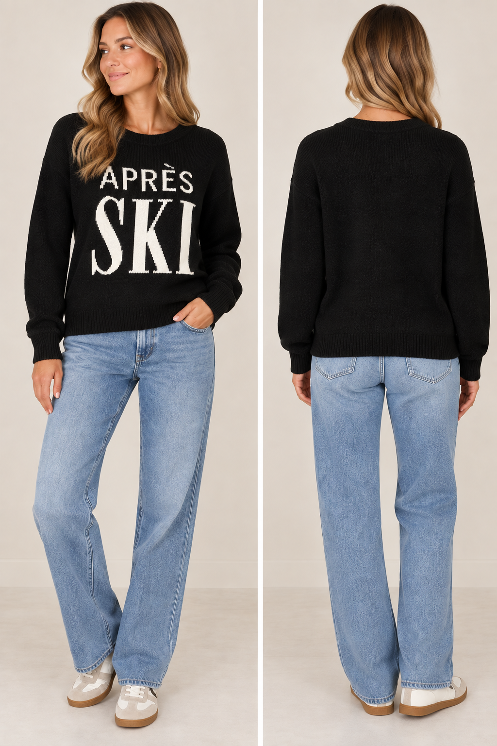 Cupcakes and Cashmere “Asprés SKI” Sweater Size Large