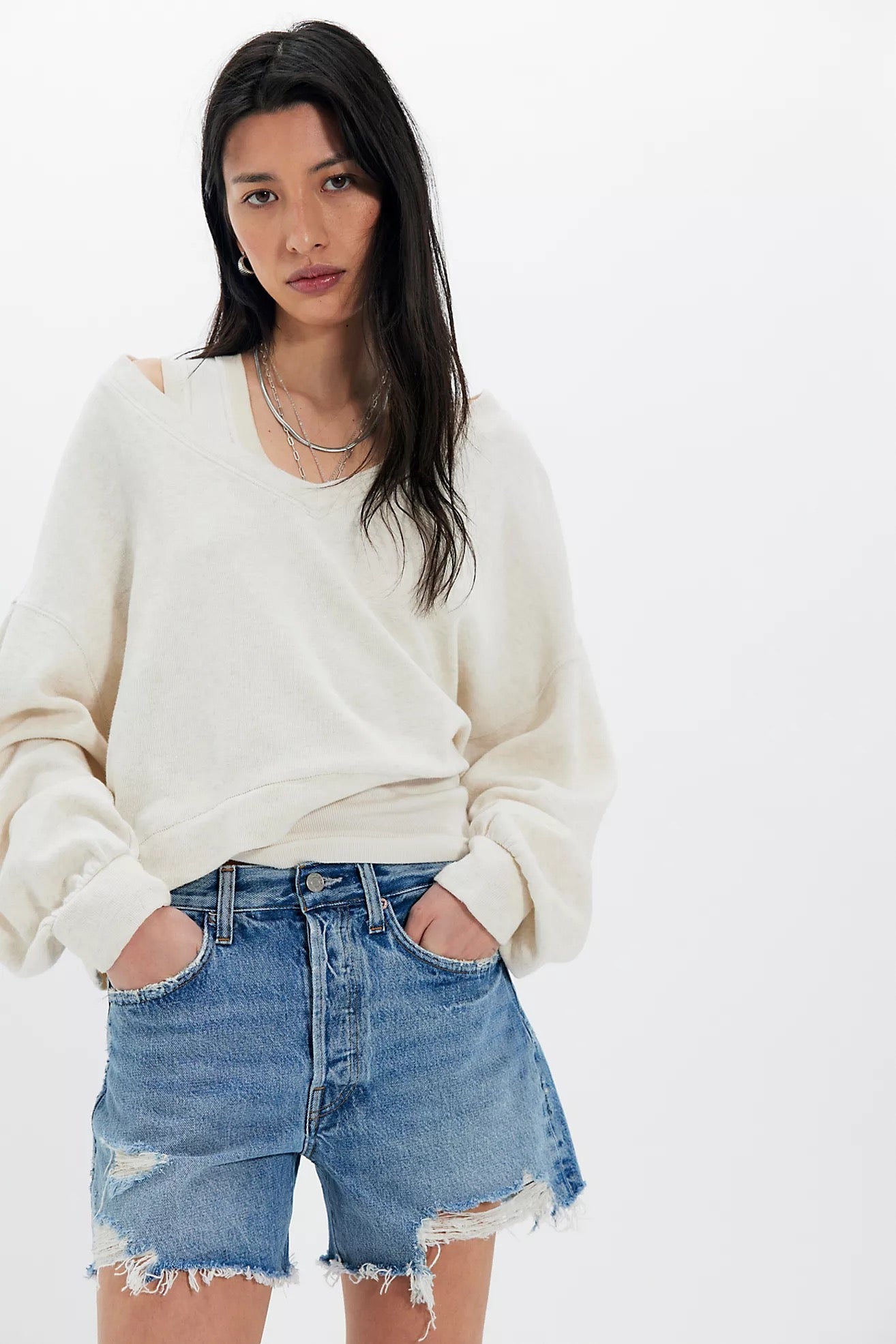 Agolde Parker Cutoffs- size 27 runs large