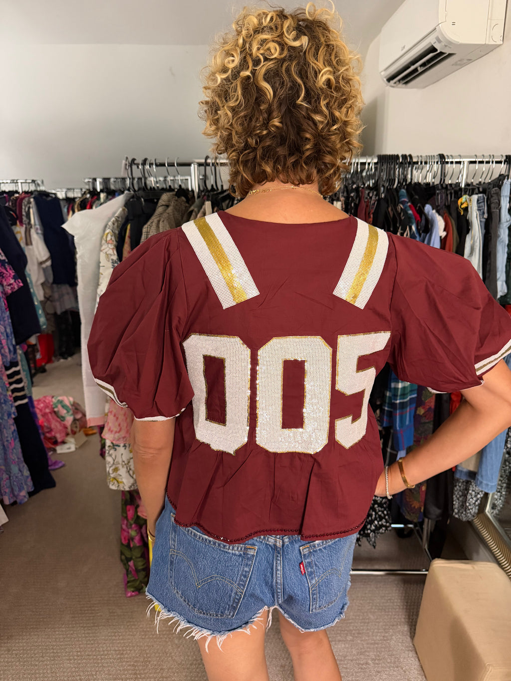 Queen of Sparkles Bubble Top Size Small *would fit up to Medium