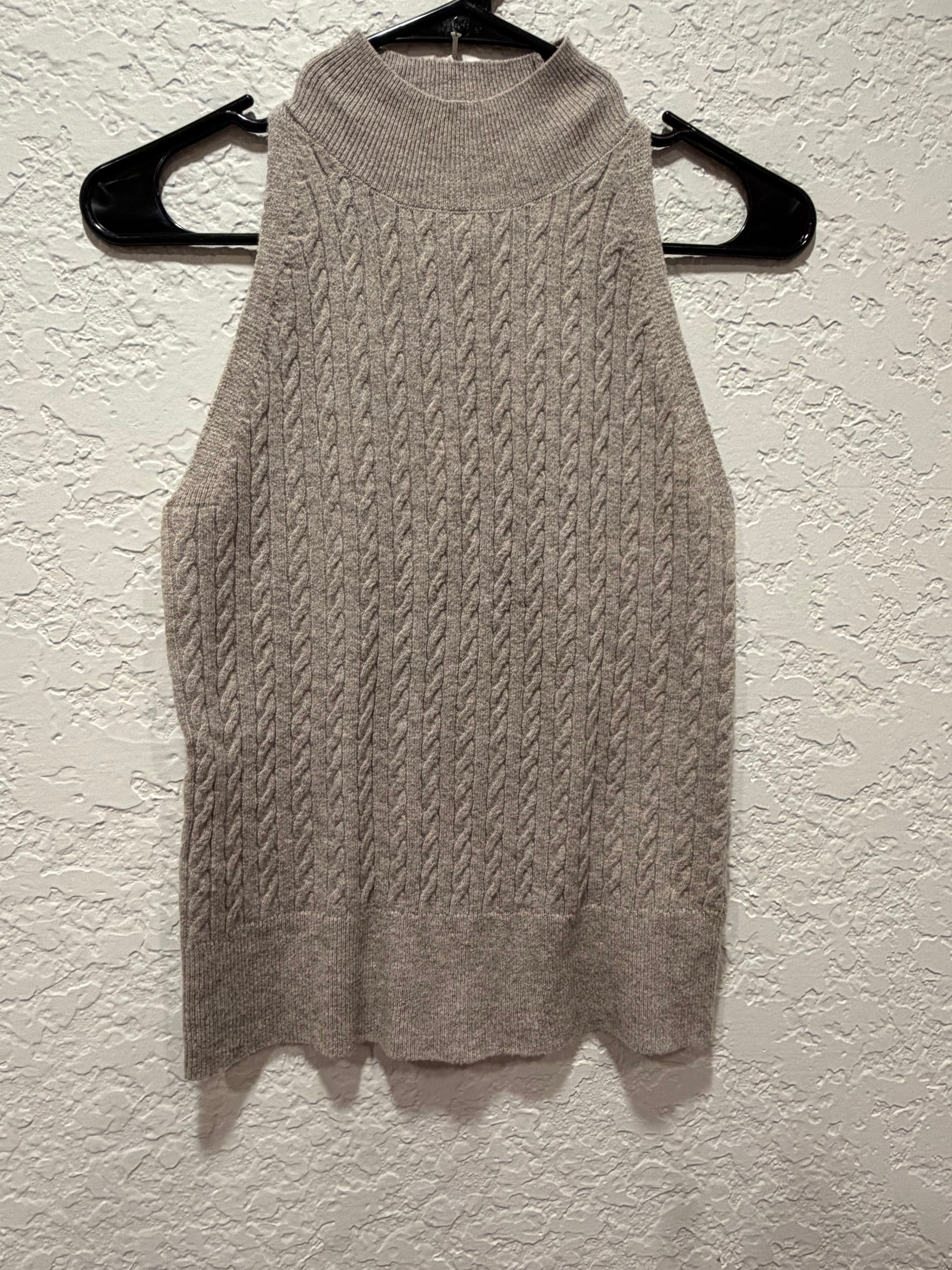 A New Day Cable Knit Sweater Tank Size XS