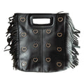 Maje Black Genuine Leather Crossbody bag
