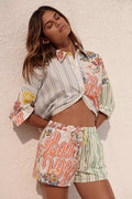 Anthropologie Size Small Poplin Long-Sleeve Buttondown Shirt
