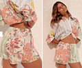 Anthropologie NWT Size Medium Poplin Pull-On Shorts