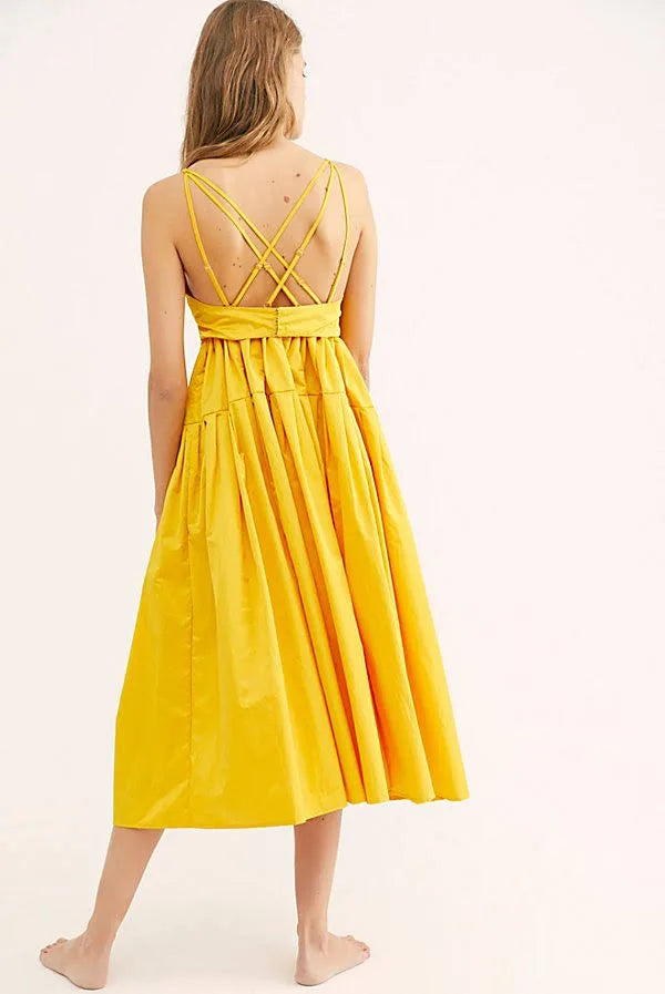 Free People NWT Size 12 Kaley Midi Dress