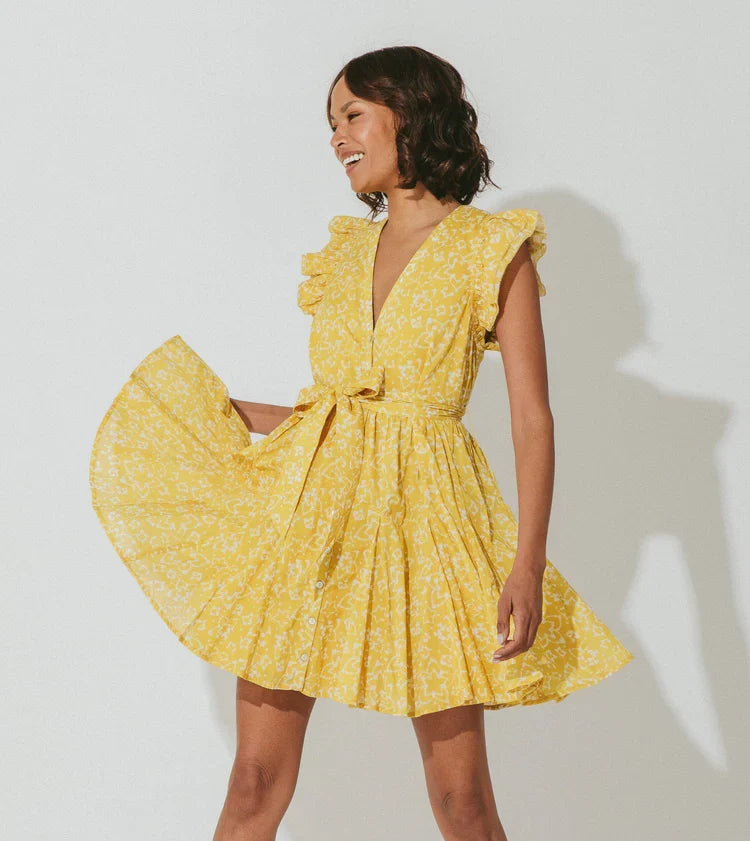 Cleobella Dress with tie Size M