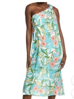 Laundry by Shelli Segal one shoulder dress Size 8