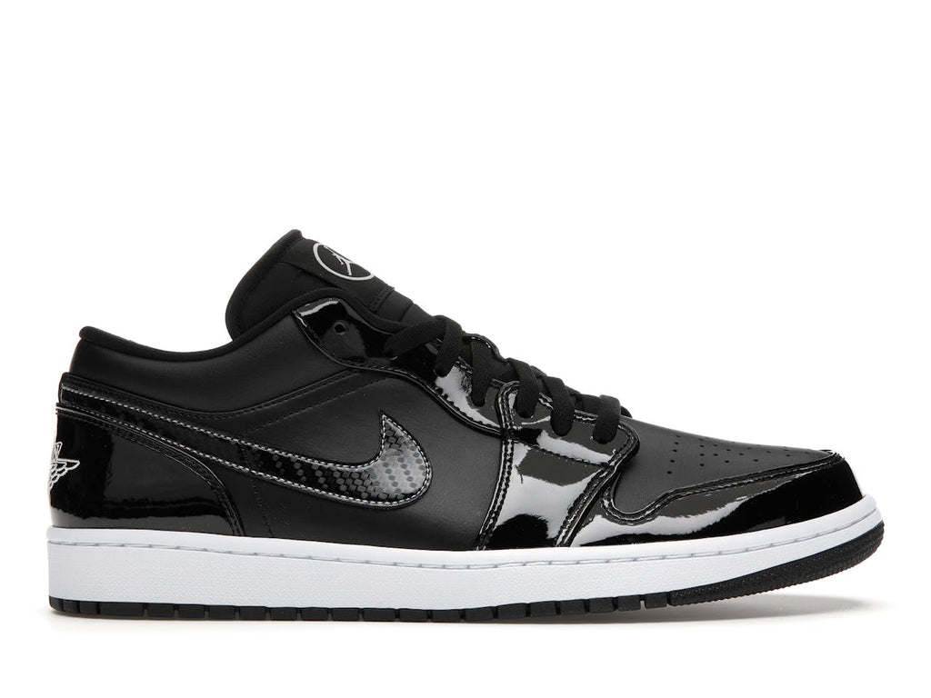 Nike Air Jordan 1 Low SE “All -Star 2021”- glossy black patent leather Size M 8.5 / W 10